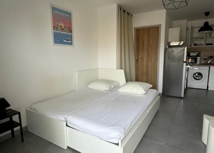 Studio Proche De La Plage Et Du Centre Ville